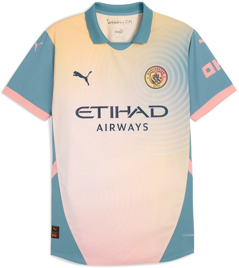 Фланелка Puma Manchester City 24/25 Authentic Fourth Jersey Бежово | 778616-04