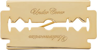 Значка UNDERCOVER UNDERCOVER Engraved Razor Blade Brooch Металик | UP2E4X02, 0