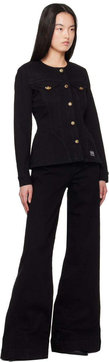 Дънки Versace Versace Jeans Couture Flared Denim Pants Черно | E78HAB561_ECDW00, 3