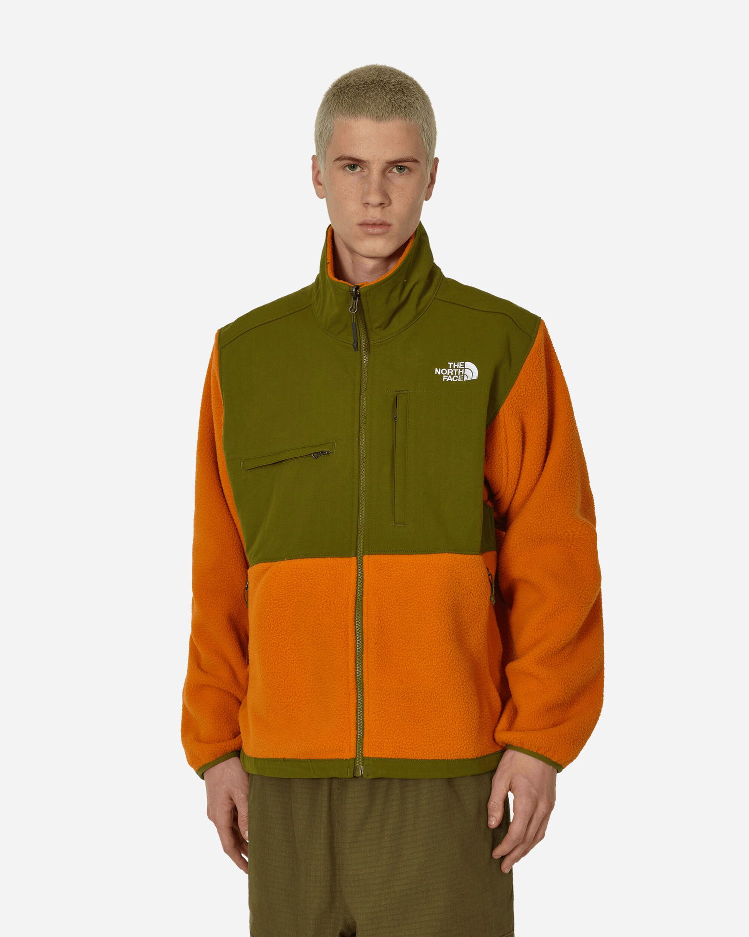 Яке The North Face Ripstop Denali Jacket Desert Sun / Forest Olive Оранжево
 | NF0A86ZU RO21, 1