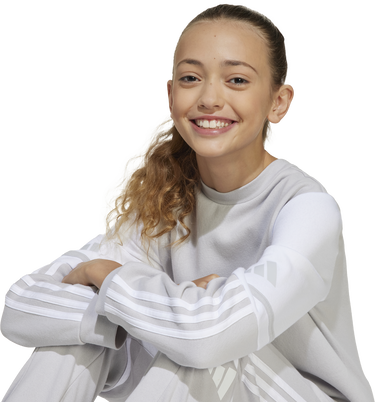 Суитчър adidas Originals SQ25 Crew Sweatshirt Бяло | jd4824, 1