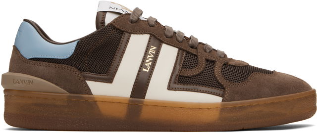 Brown Clay Mesh Sneakers
