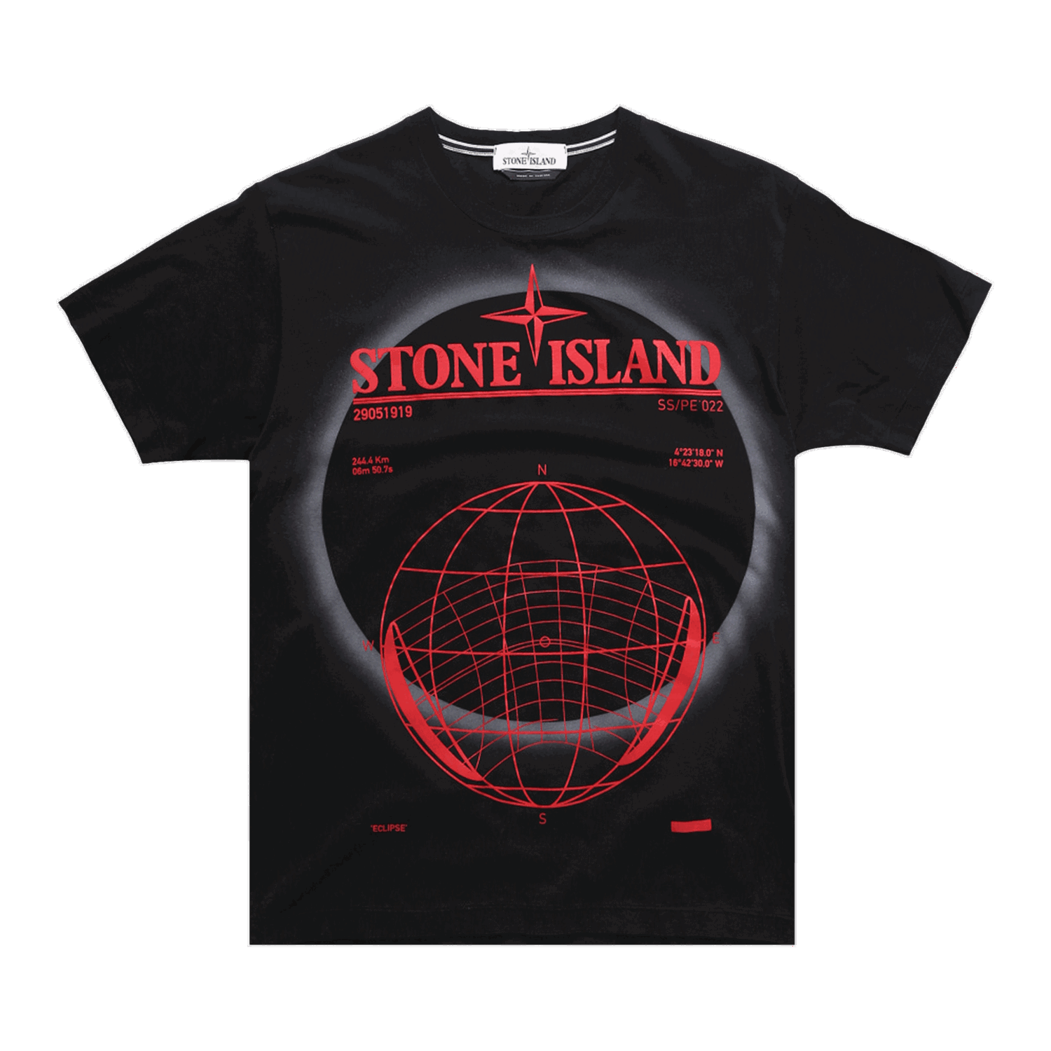 Тениска Stone Island T-Shirt Черно | 76152NS96 V0029, 0