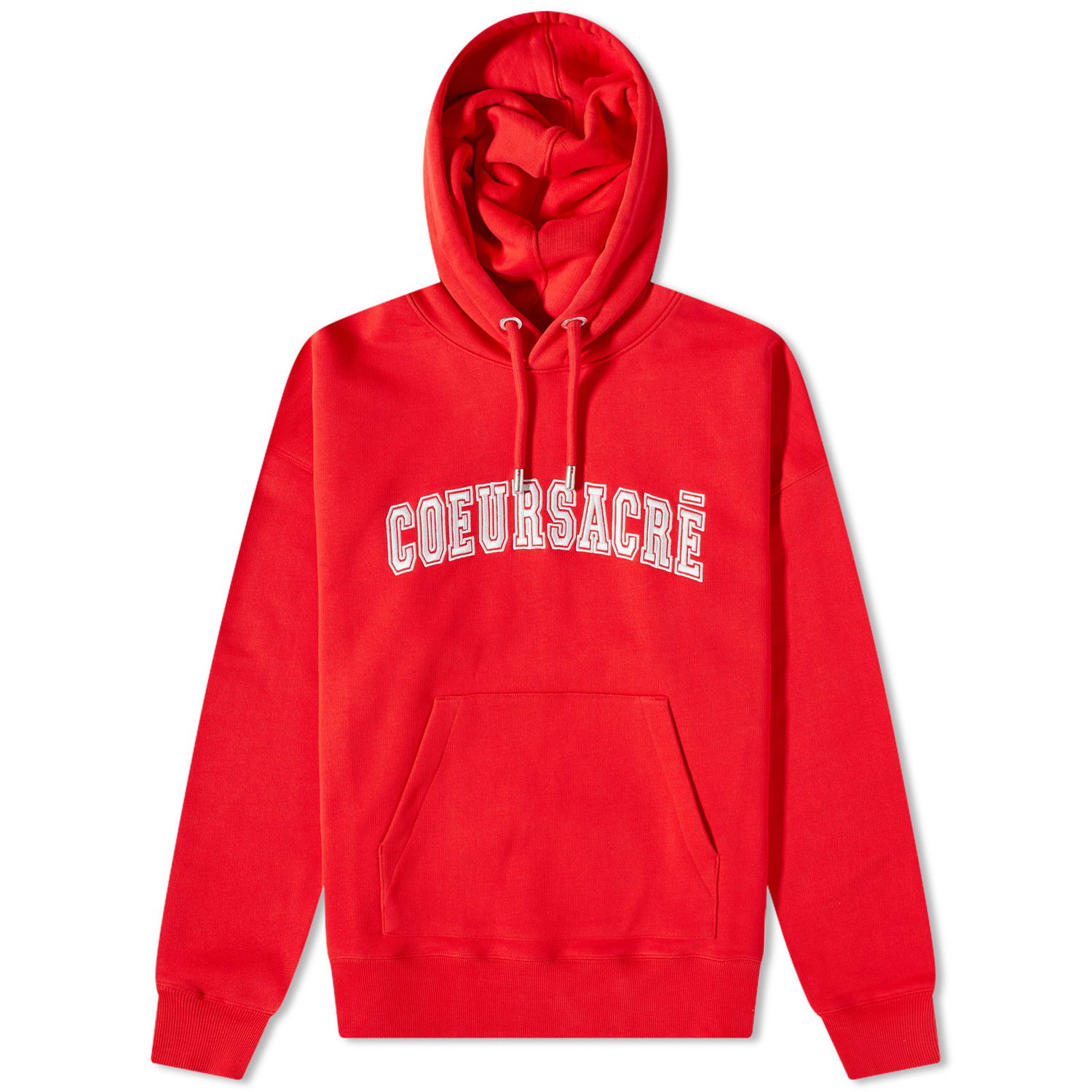 Суитчър AMI Coeur Sacre Popover Hoody Червено | USW209-747-681, 0