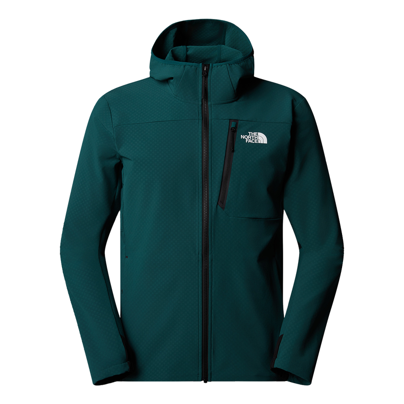 Яке The North Face Mountain Athletics Textured Full-Zip Hooded Jacket Зелено | NF0A892S6GI1