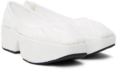 Пола Cecilie Bahnsen Cecilie Bahnsen Alexandra Ballet Flats Бяло | 01.22-SH0013, 3