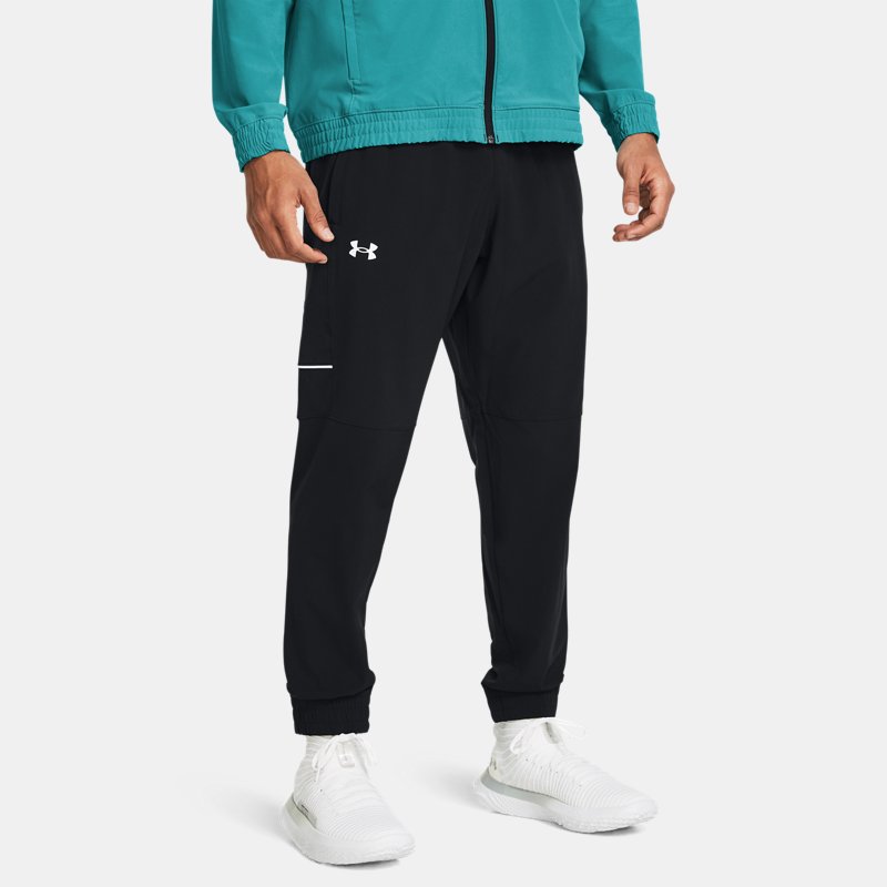 Панталони и дънки Under Armour Zone Hose aus Webstoff für Herren Schwarz / Schwarz / Weiß L Черно | 1383401-001