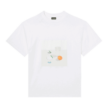 Тениска Jacquemus Le T-Shirt Tableau Бяло | 225JS012 2240 1AZ, 0