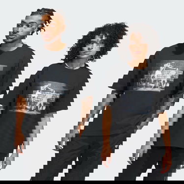 Тениска adidas Performance Kareem Scoring Champ Graphic Tee Черно | JZ7911, 0