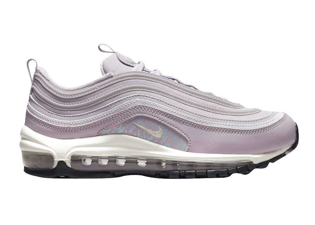 Кецове и обувки Nike Air Max 97 Plum Flog Reflective Camo W Сиво | DH0558-500, 0