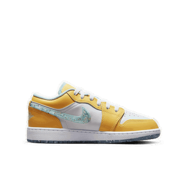 Кецове и обувки Jordan Air Jordan 1 Low SE Recycled Grind (GS) Жълто | DX4375-800, 1