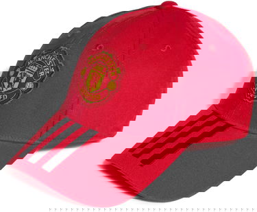 Шапка с козирка adidas Originals Manchester United Baseball Cap Червено | h62461, 0