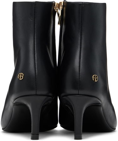 Кецове и обувки Anine Bing Nina Metal Toe Cap Boots Черно | A-14-10319-000, 1