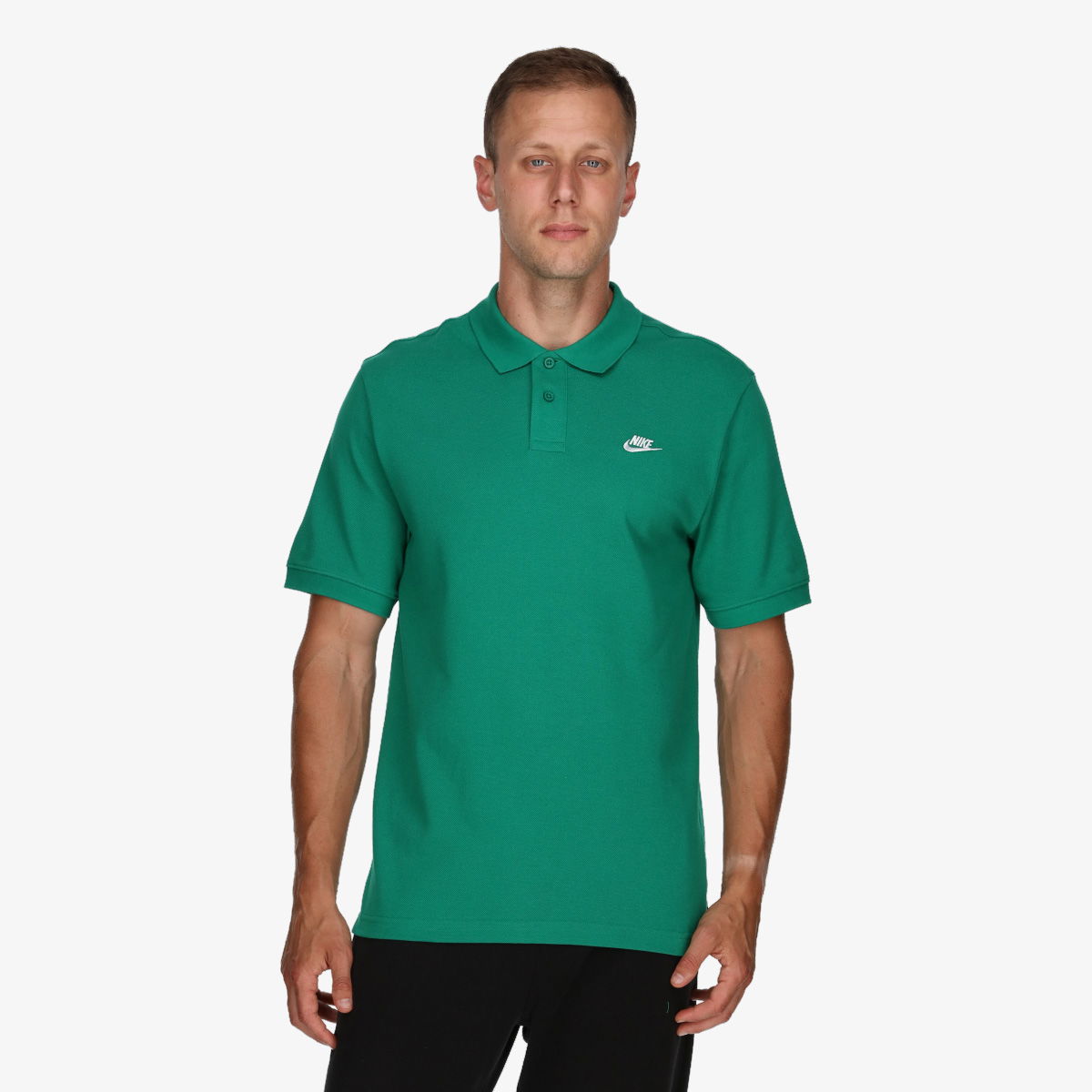 Поло тениска Nike M NK CLUB SS POLO PIQUE Зелено | FN3894-365, 0