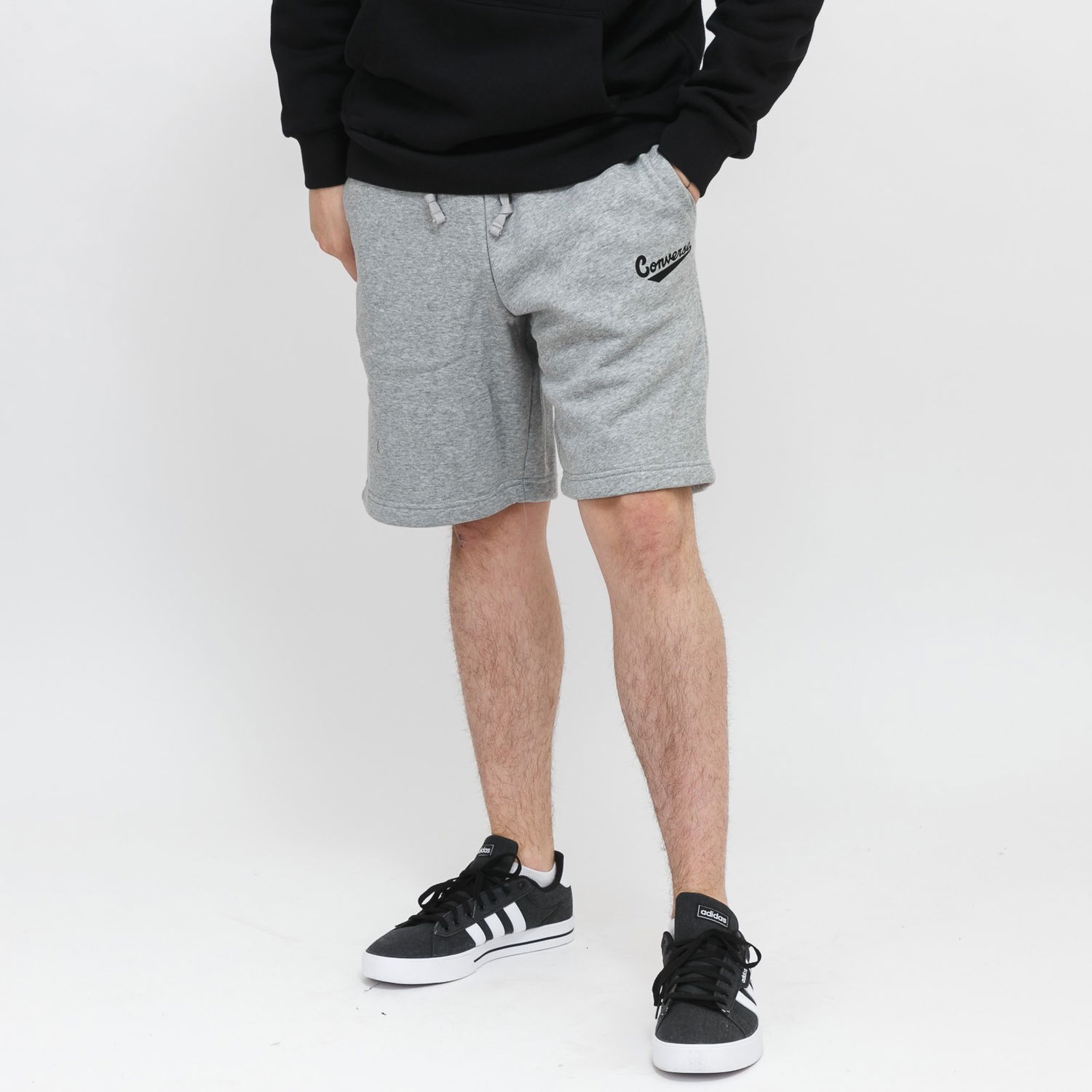 Къси панталони Converse Knit Logo Short Сиво | 10018808-A04, 0