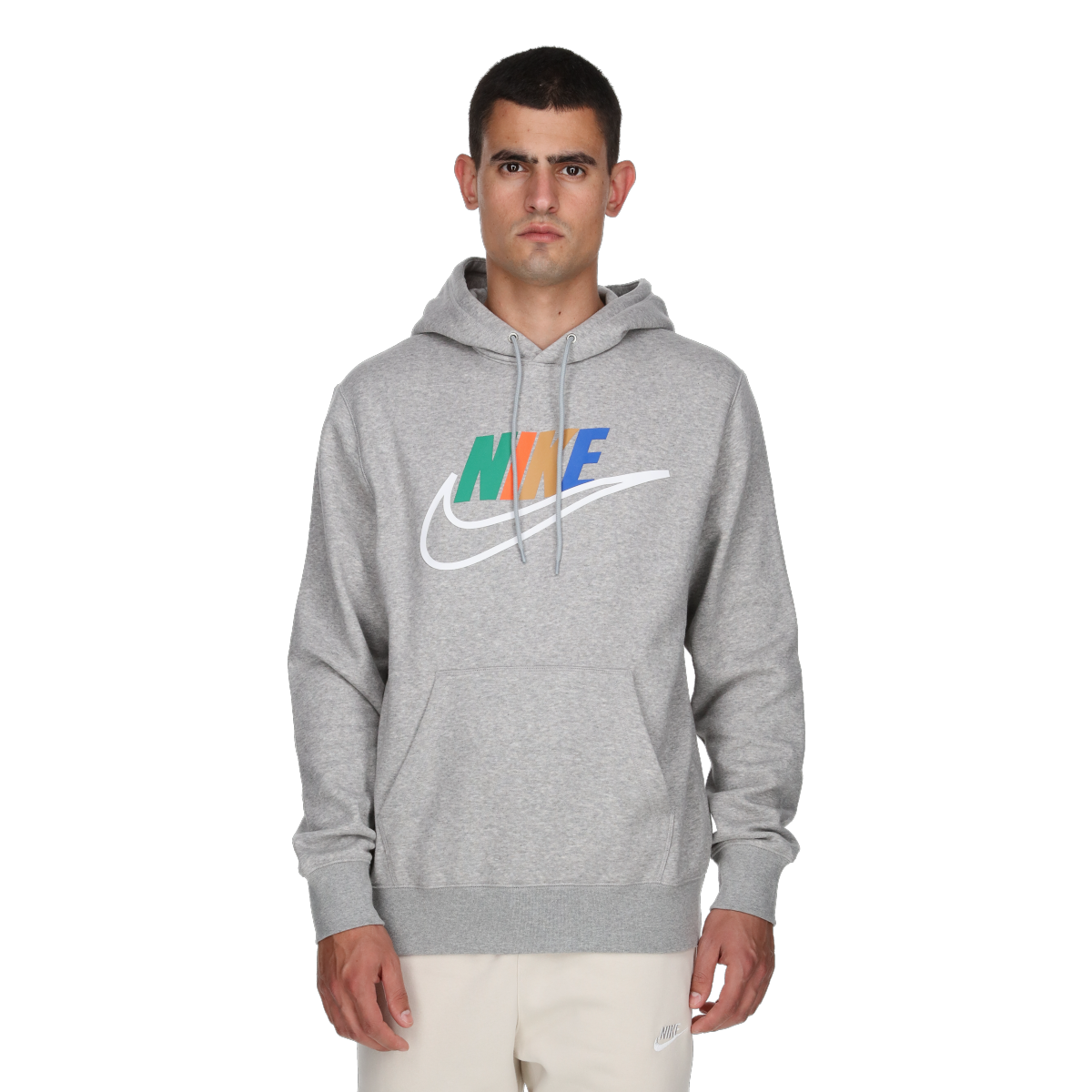 Суитчър Nike Nike Club Futura Block Hoodie Сиво | FZ0772-063, 0