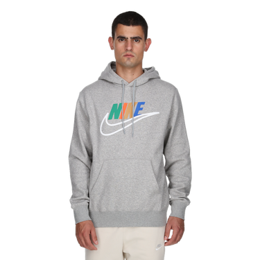 Суитчър Nike Nike Club Futura Block Hoodie Сиво | FZ0772-063, 0