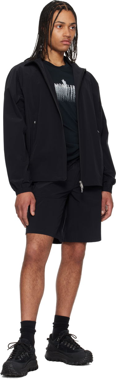 Къси панталони Moncler Moncler Logo Patch Shorts Черно | K10912B0000759865, 3