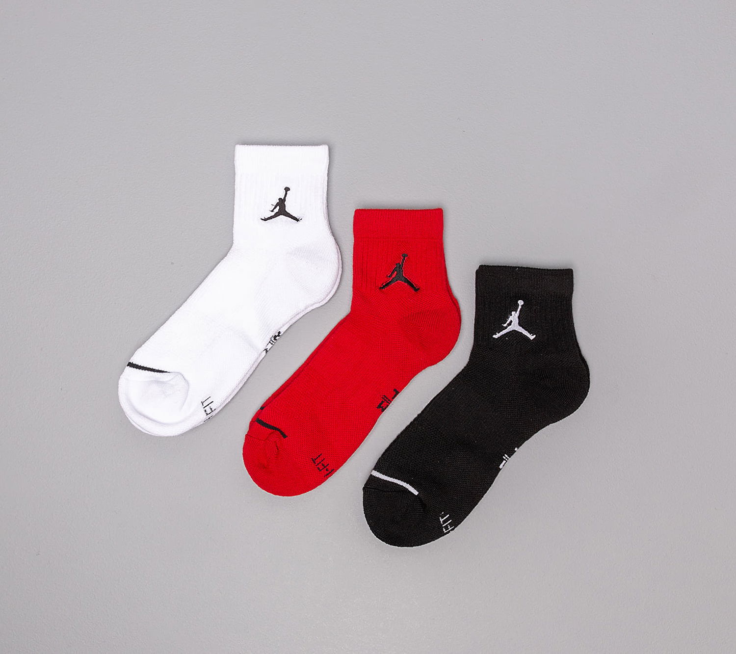 Бельо и чорапи Jordan Ankle Socks 3-Pack Многоцветен | SX5544-011, 0