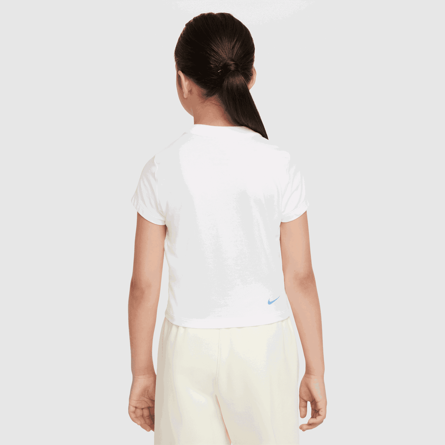 Съкратен топ Nike Nike Sportswear Girls' T-Shirt Бяло | HQ2344-100, 1