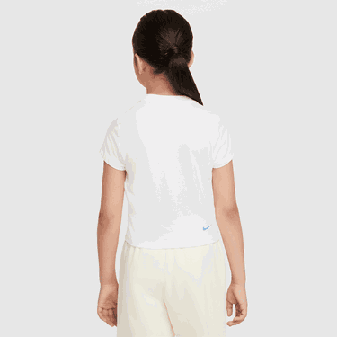 Съкратен топ Nike Nike Sportswear Girls' T-Shirt Бяло | HQ2344-100, 1
