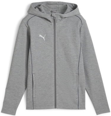 Суитчър Puma teamFINAL Casuals Hooded Jkt Сиво | 658528-33, 0