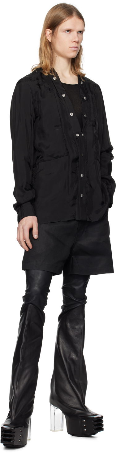 Къси панталони Rick Owens Rick Owens Hollywood Geth Cutoff Shorts Черно | RU01E5373 TWL, 3