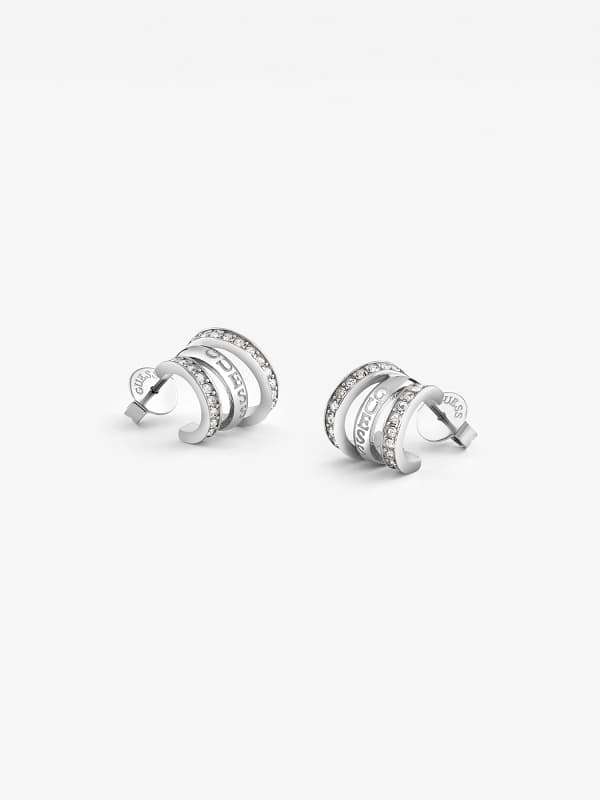 Обеци GUESS “Crazy Earrings” Earrings Сиво | JUBE03302JW, 0
