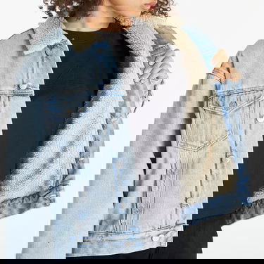 Яке CALVIN KLEIN Sherpa Denim Jacket Синьо | J20J221847 1AA, 2