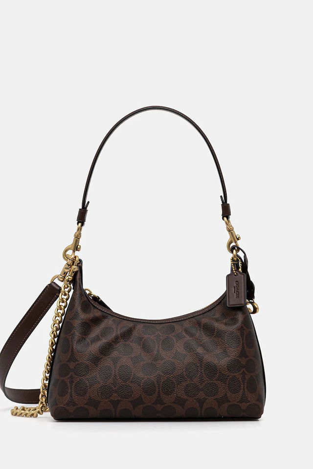 Juliet Monogram Crescent Shoulder Bag