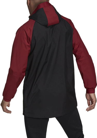 Дъждобран adidas Originals Arsenal Hooded Jacket Червено | GR4209, 1
