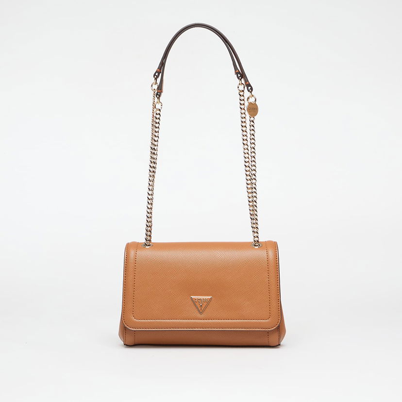 Дамска чанта GUESS Guess Noelle II Convertible Crossbody Flap Bag Кафяво | HWZG9672210-LGC