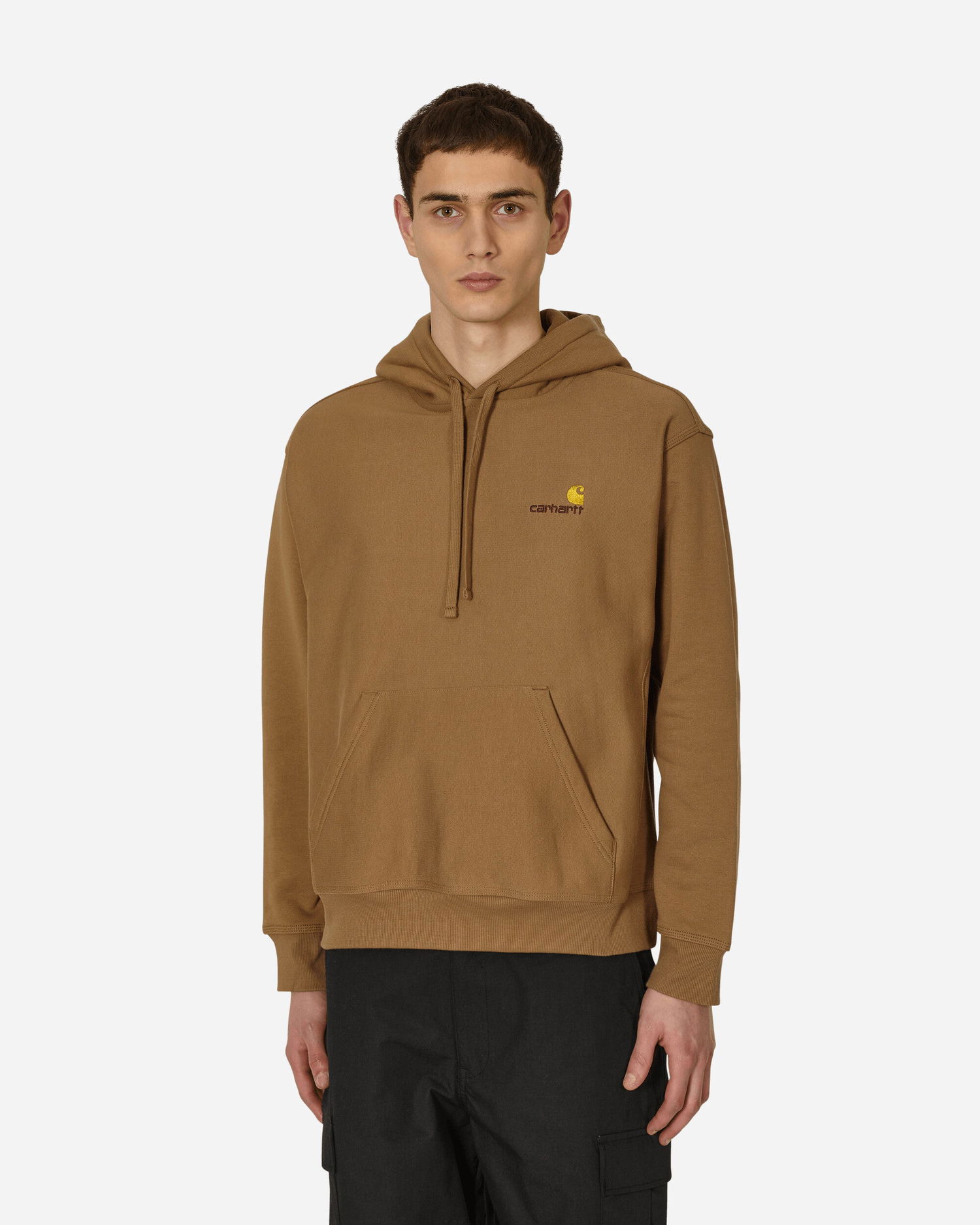 Суитчър Carhartt WIP American Script Кафяво | I028279 1CM.XX, 0