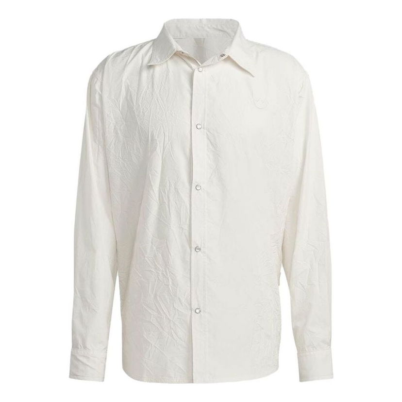 Риза adidas Originals Adibreak Textured Shirt Бяло | IA2437