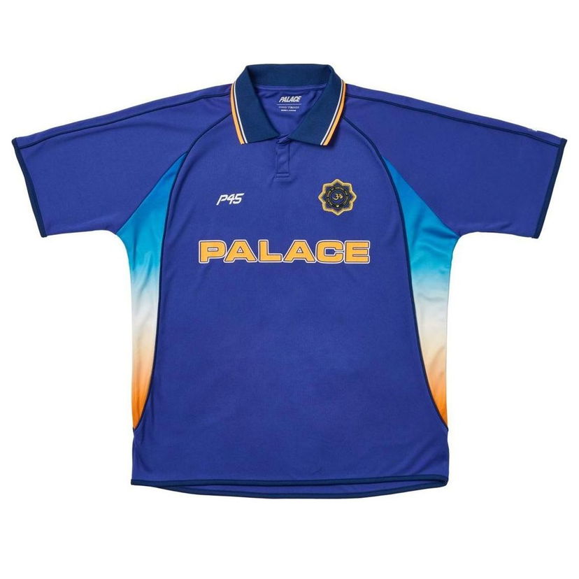 Фланелка Palace Cricket Jersey Синьо | P26ES056
