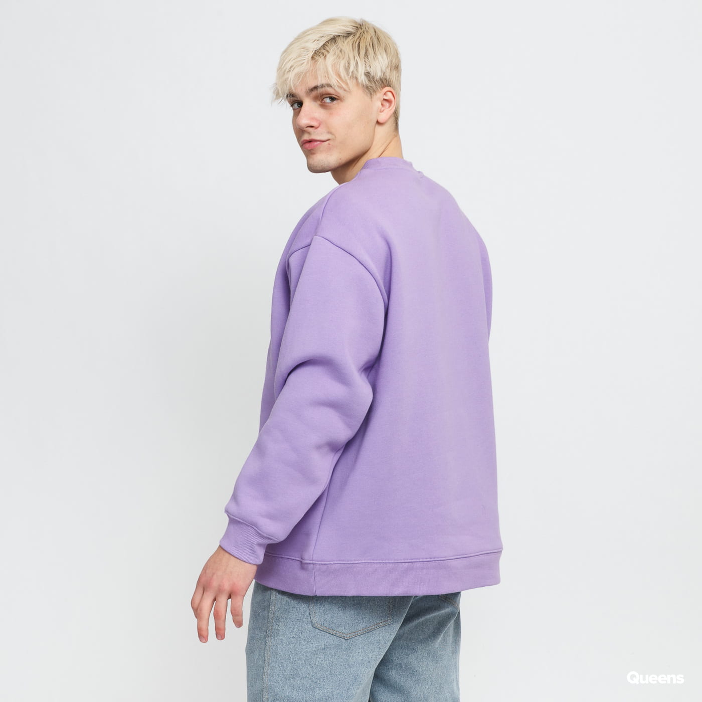 Суитчър Pleasures Faith Crewneck Sweatshirt Лилаво | P21W027, 1