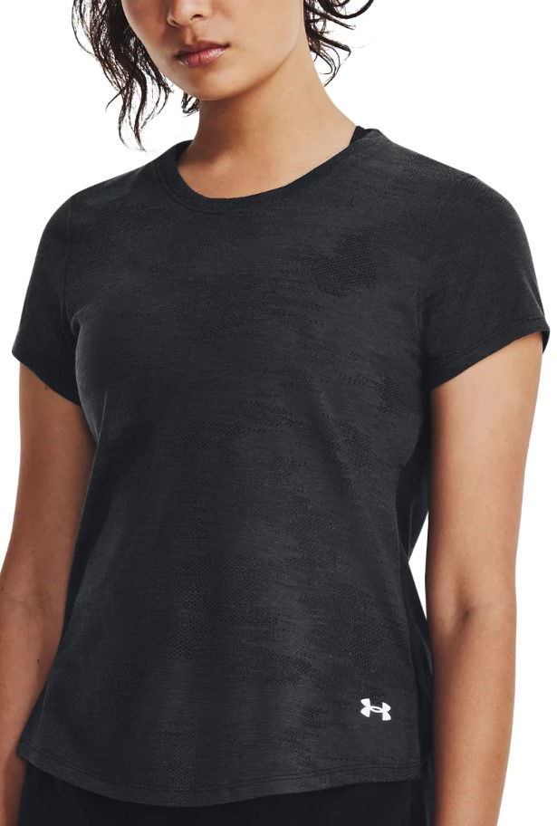 Тениска Under Armour Streaker Speed Camo Short Sleeve T-Shirt Черно | 1379356-001