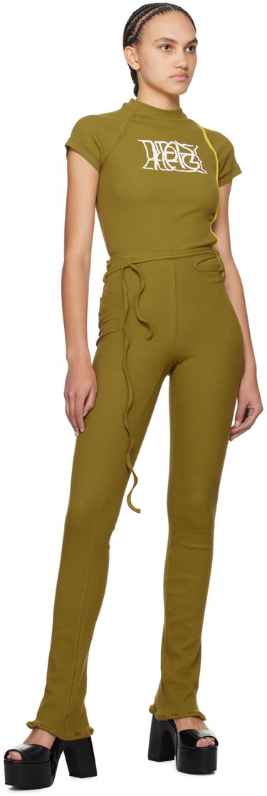 боди Ottolinger Ottolinger Rib Bodysuit Зелено | 407701, 4