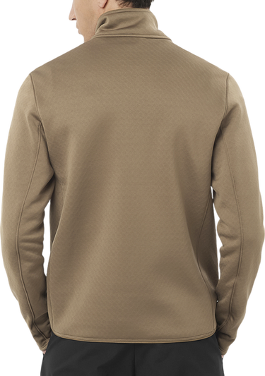 Суитчър Salomon Essential Midwarm Full Zip Jacket Зелено | lc2329100, 1