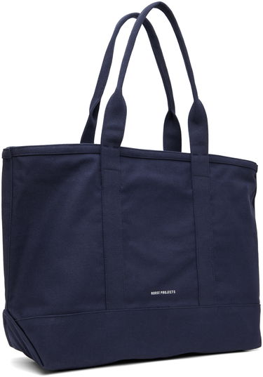 Голяма пазарска чанта NORSE PROJECTS Norse Projects Stefan Cotton Canvas Tote Зелено | N95-0970, 4