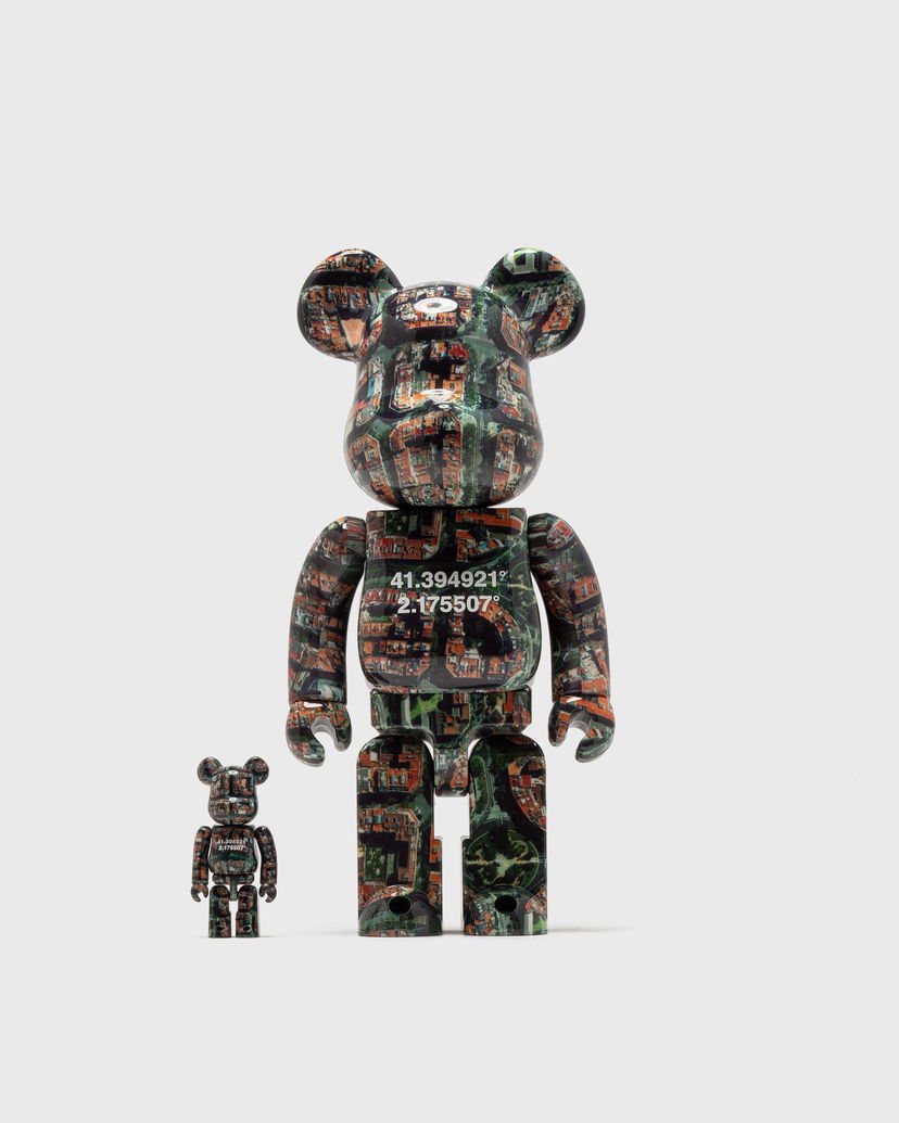 Колекционерско Medicom Toy BENJAMIN GRANT OVERVIEW BARCELONA 100% & 400% BE@RBRICK Set Многоцветен | MED1168