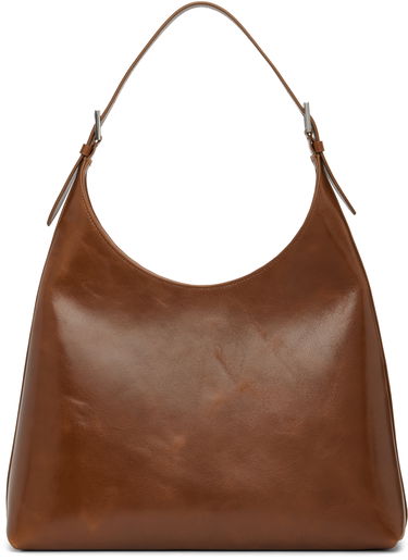 Чанта през рамо BY FAR BY FAR Camryn Shoulder Bag Кафяво | MWBSB058CL038BR024PL, 0