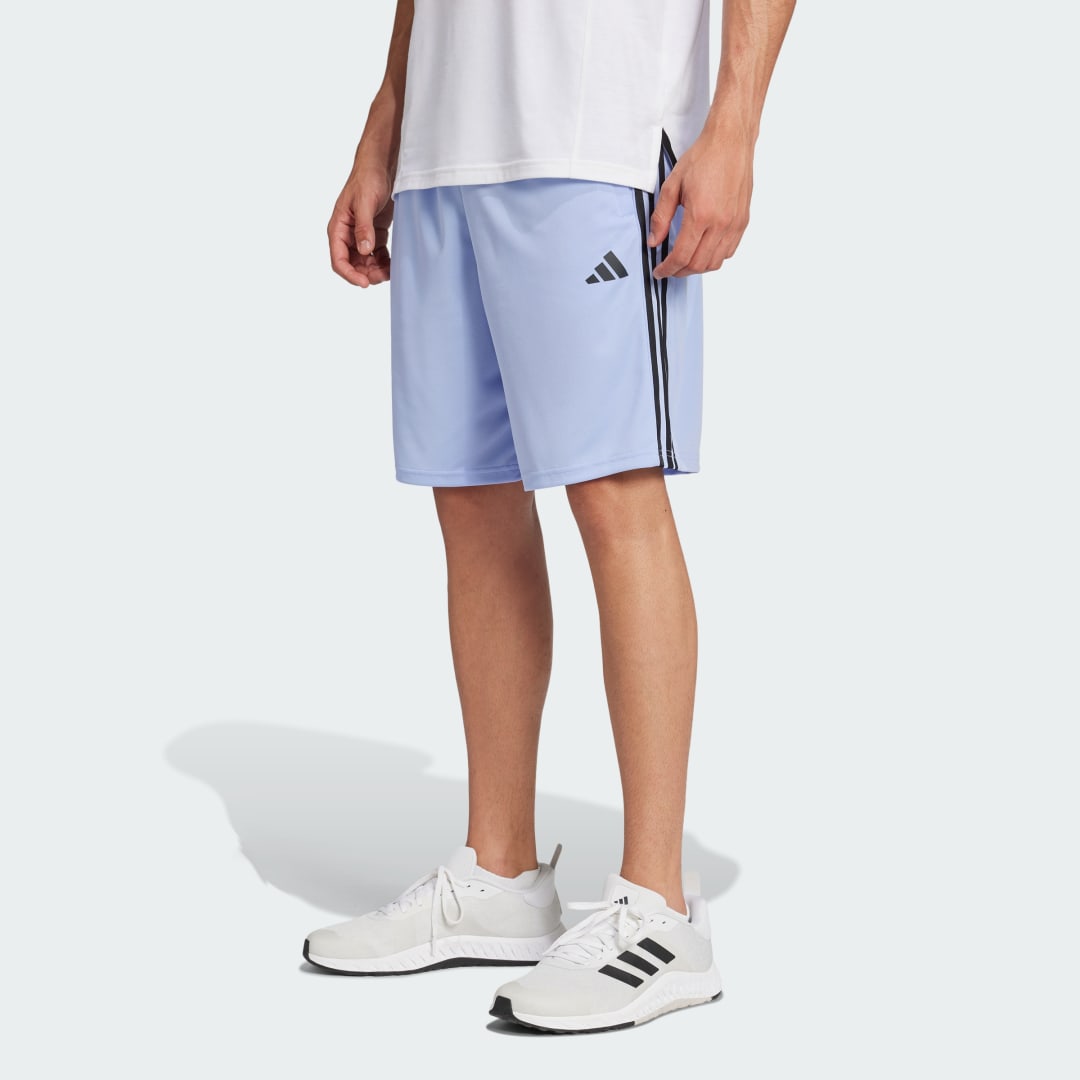 Къси панталони adidas Performance Train Essentials Piqué 3-Stripes Shorts Синьо | IW3385, 0