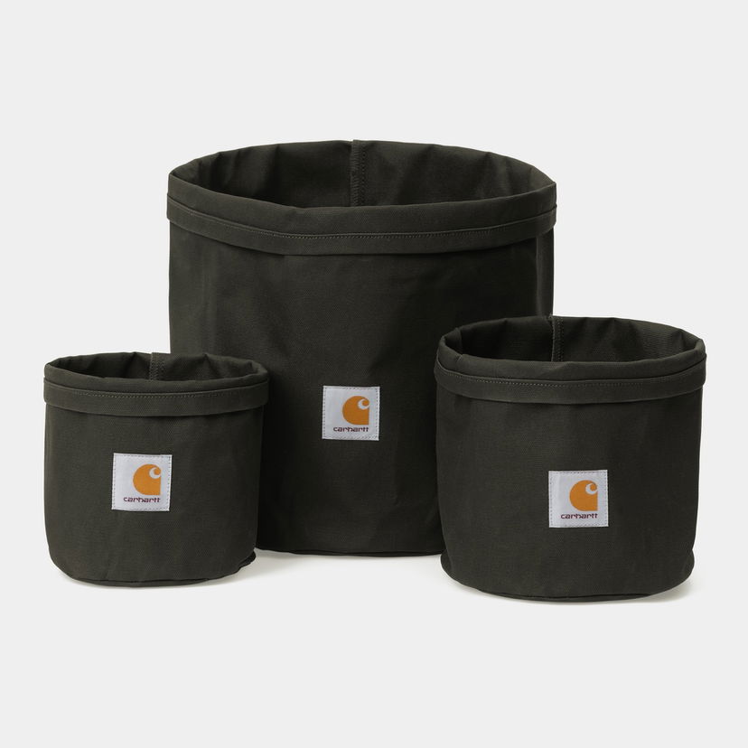 Домашен декор Carhartt WIP Canvas Planter Set Зелено | I032014_2