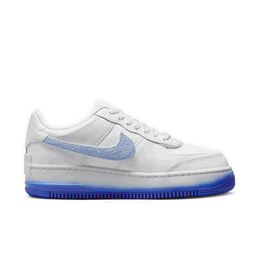 Кецове и обувки Nike Air Force 1 Low Shadow Chenille Swoosh Blue Tint W Бяло | FJ4567-100, 2