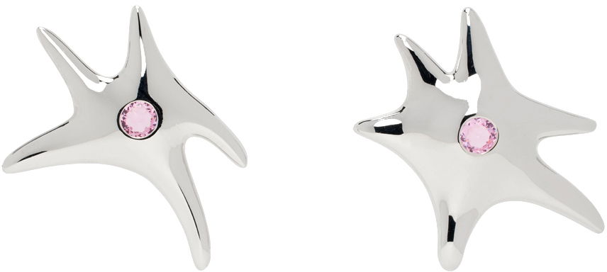 Обеци Collina Strada Collina Strada Celeste Star Earrings Металик | XX1061, 0