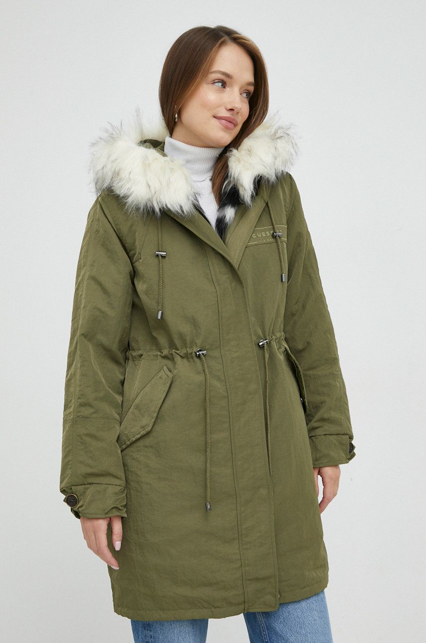 Парка GUESS Parka Зелено | W2BL32.WEWG0, 0