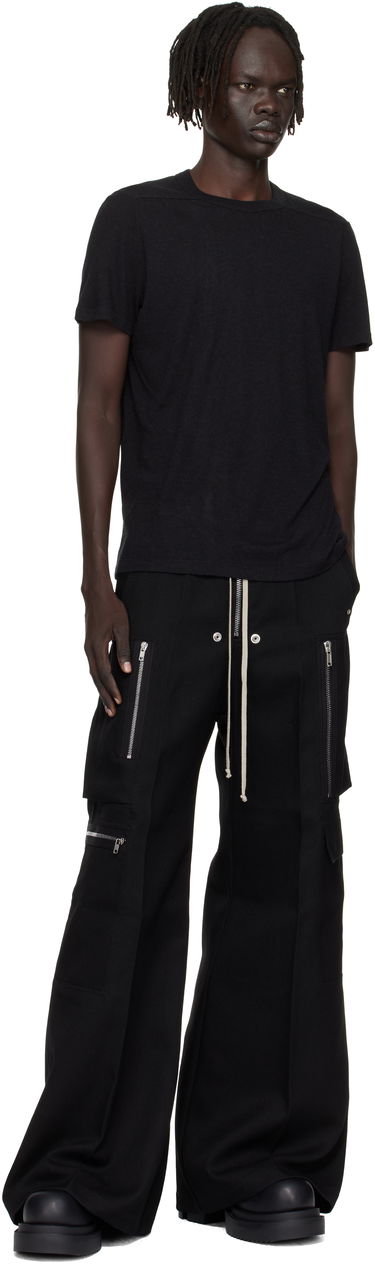 Тениска Rick Owens Rick Owens Concordians Short Level T-Shirt Черно | RU02E1265 JR, 3