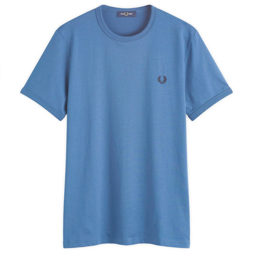 Тениска Fred Perry T-Shirt Ringer Синьо | M3519-X80