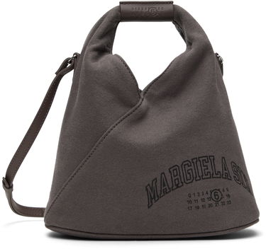 Чанта през рамо Maison Margiela MM6 Maison Margiela Sweat Varsity Print Crossbody Bag Сиво | SB6WD0026 P7261, 0